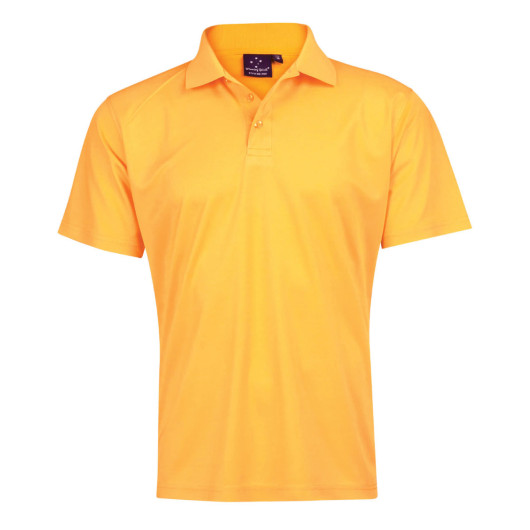 Mens Piana Polos Gold